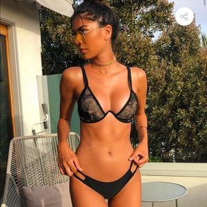 Ivy Swimwear Rosa V in Copper NWT